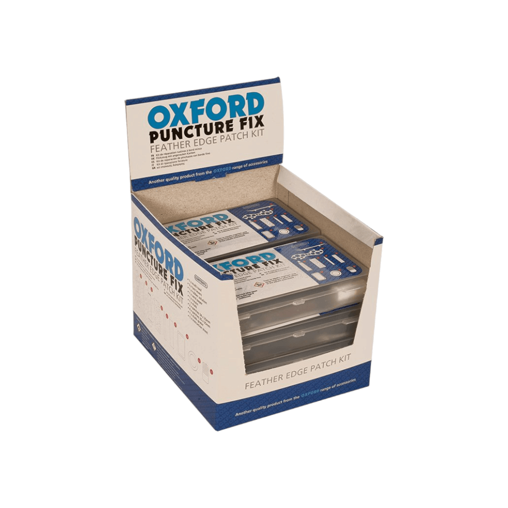 Kit de réparation de crevaison avec outils Boîte de 10