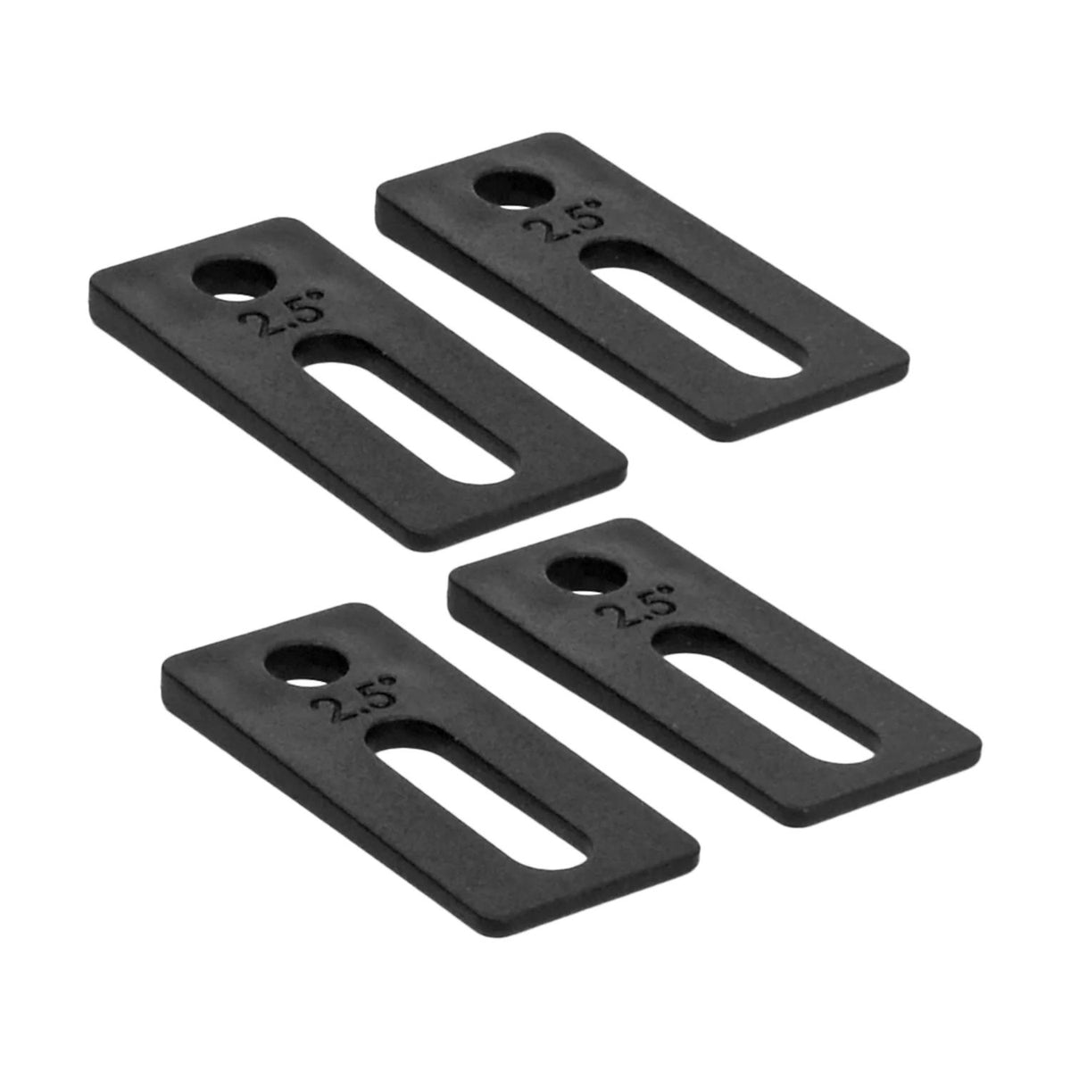 Cales d'inclinaison pour accoudoir 2,5° / 5°