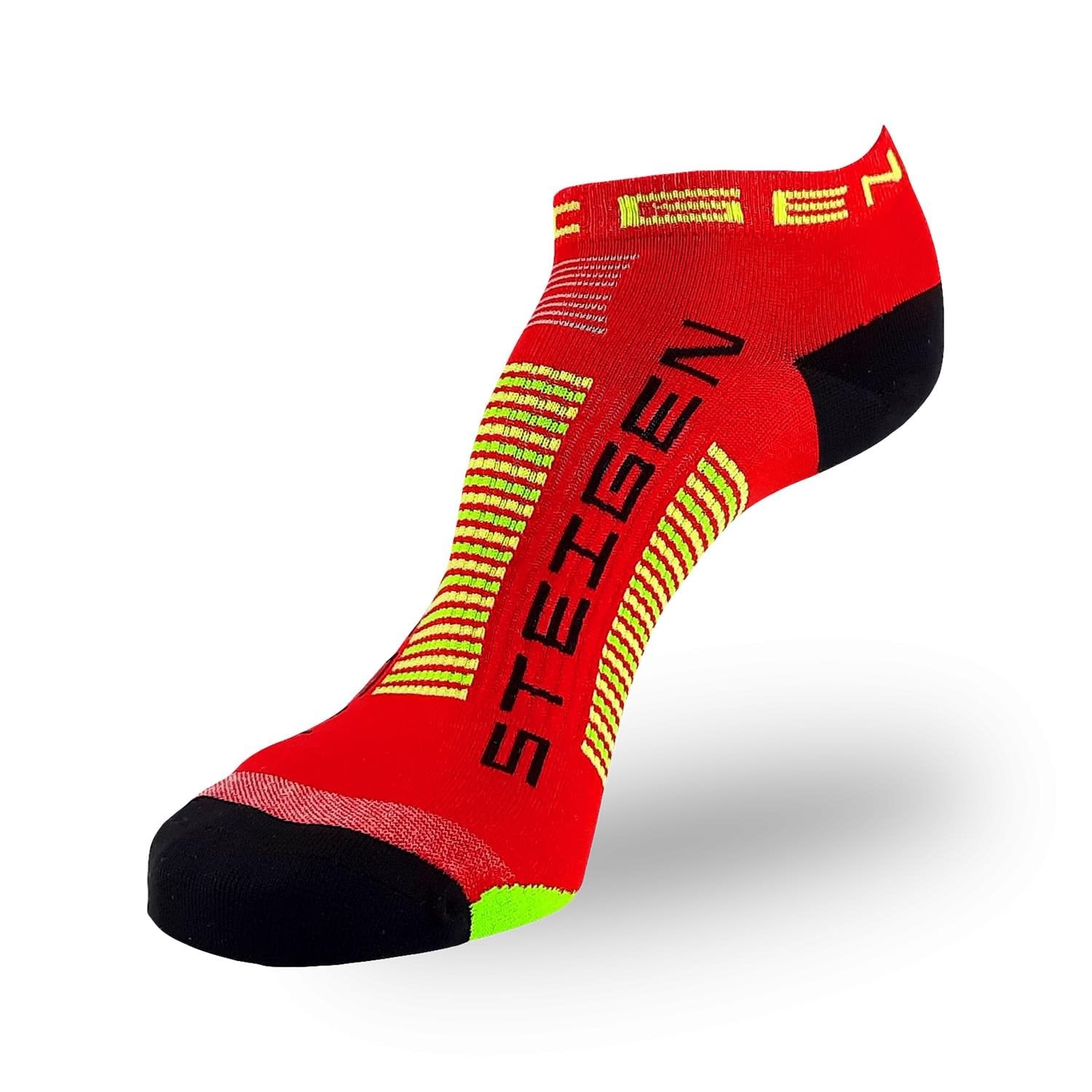 Steigen brand running sock in red.