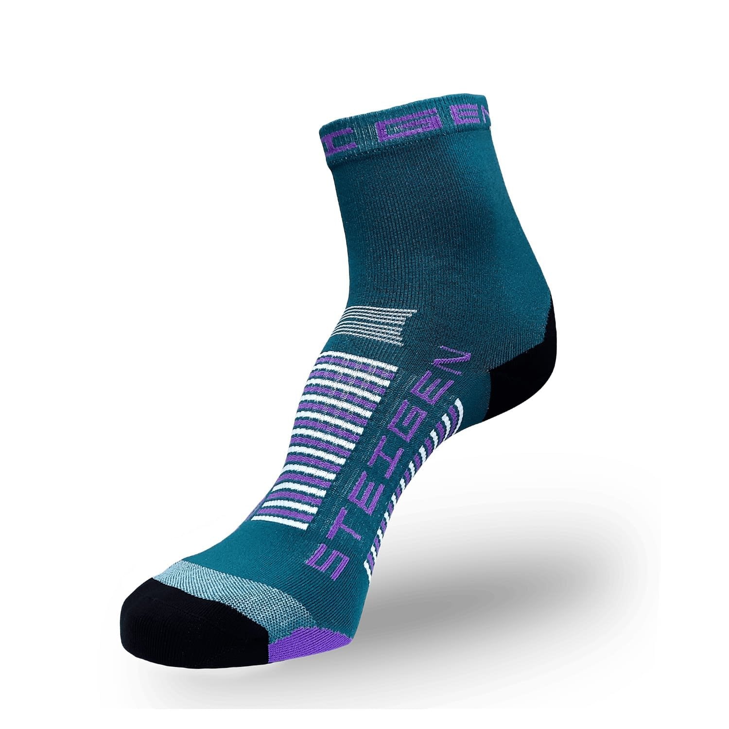 Steigen brand running sock in teal.