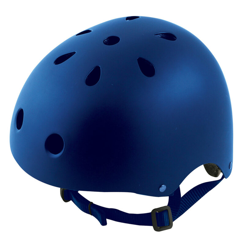 Blue BMX cycling helmet